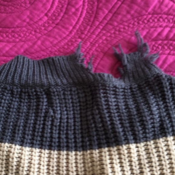 100% acrylic rag sweater - Picture 4 of 6